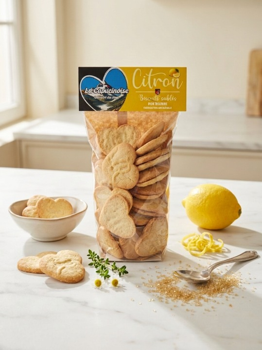 Déguster une recette traditionnelle au citron, La Capucinoise des Hautes-Alpes, spécialité artisanale gourmande, fraîche, acidulée, authentique et équilibrée