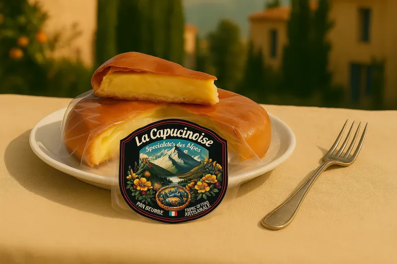 Goûtez notre tarte crème pâtissière artisanale, un dessert maison onctueux et raffiné, à Nice dans les Alpes Maritimes