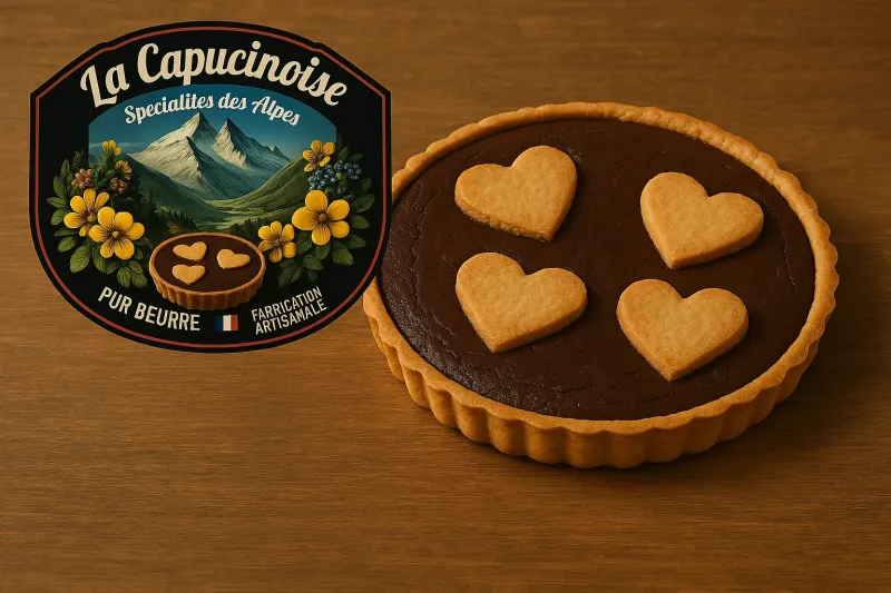 Commander une tarte artisanale au chocolat, pâte briochée moelleuse et recette maison à Aix-en-Provence dans le Pays d'Aix