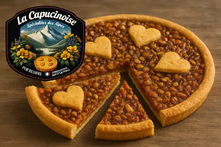 Notre zone d'activité pour ce service Où acheter une tarte sucrée artisanale des Alpes sans conservateur